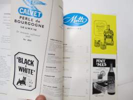 Mottis Nyheter 1968 nr 4 - läckra meddelanden för gourméer -Ravintola Motti asiakaslehti / restaurant customer magazine