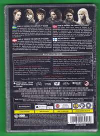 Game of Thrones 5-DVD-boksi. The complete second season/ täydellinen toinen  tuotantokausi suositusta HBO:n sarjasta