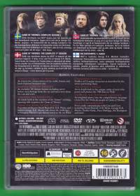 Game of Thrones 5-DVD-boksi. The complete first season/ täydellinen ensimmäinen  tuotantokausi suositusta HBO:n sarjasta