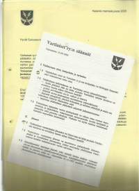 Vartiaiset ry sukuseuran materiaalia  n 170 g