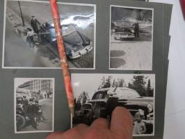 Dodge AX-884 / Koe A-912 5 kpl valokuvia albumilehdellä -valokuva / photograph