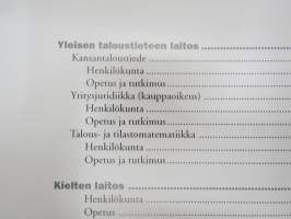 Hattu, miekka ja diplomi - Ekonomikoulusta kansainväliseksi tiedeyhteisöksi - Turun kauppakorkeakoulu 1950-2000