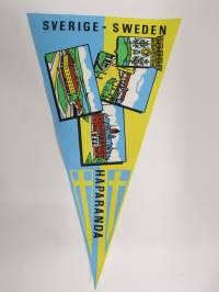 Sverige-Sweden, Haparanda -matkailuviiri / souvenier pennant