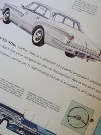 Look what DODGE has done for compacts LANCER 1961 -myyntiesite. Autokeskus Oy