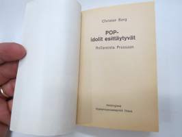 Rollareista Pressaan - Popidolit esittäytyvät (Otavan minipokkarit nr 8), lista artisteista ja yhtyeistä näkyy kohteen kuvissa mm. Alice Cooper, Black Sabbath...