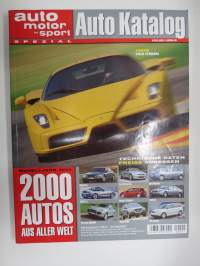 Auto Katalog nr. 46 Modelljahr 2003