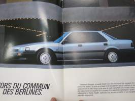 Honda Accord Berline -myyntiesite, ranskankielinen / brochure in french
