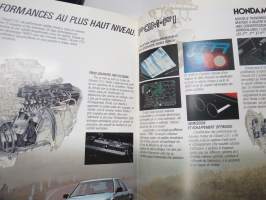 Honda Accord Berline -myyntiesite, ranskankielinen / brochure in french