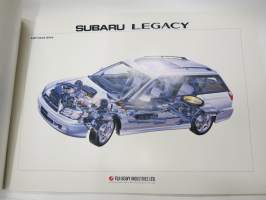 Subaru Legacy - Technical illustrations