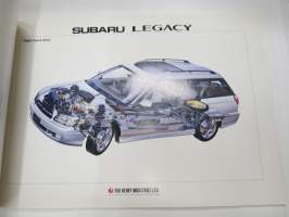 Subaru Legacy - Technical illustrations