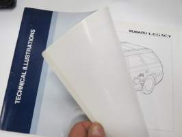 Subaru Legacy - Technical illustrations