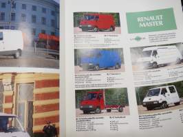 Renault Trafic, Master mallisto -myyntiesite / sales brochure