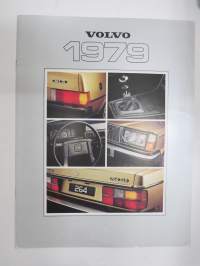 Volvo 1979 mallisto 343, 240-sarja, 260-sarja, 245 - -myyntiesite / sales brochure