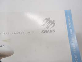 Knaus alkovi matkailuautot 2007 -myyntiesite / sales brochure