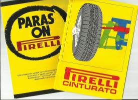 Pirelli rengasmainoksia 2 kpl 1970 l