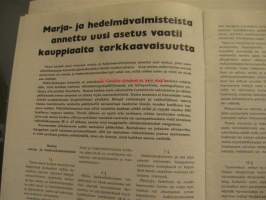 Elintarvikeuutiset 1966 nr 3 -tiedotuslehti