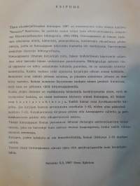 Rikoskirjallisuuden hintaopas / Simo Sjöblom. P. 1987.  Mielenkiintoinen tietoisku kirjoista, kirjoittaja nimineen sekä mahdollisine salanimineen.