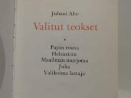 Valitut teokset. Papin rouva - Helsinkiin - Maailman murjoma - Juha - Valikoima lastuja