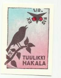 Tuulikki Hakala - ex libris