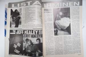 Soundi 1989 nr 1, Michelle Shocked, Jeff Healey, Dave Lindholm, Ulf Lundell, Yello Gringos Locos.