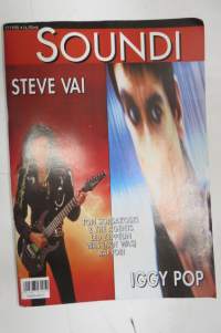 Soundi 1990 nr 7, Steve vai Iggy Pop, Topi Sorsakoski &amp; The Agents, Led Zeppelin, Was ( Not was), Raptori