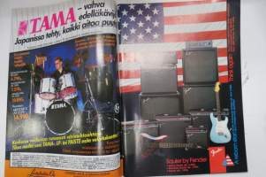 Soundi 1990 nr 6, Billy Idol, David Byrne, Eppu Normaali, Tomari Nurmio, Beautiful South, Pelle Miljoona, Canned Heat, Death Angel, Love/Hate.