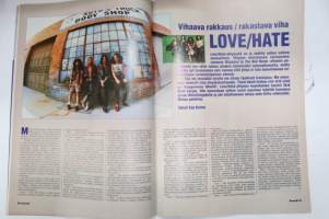 Soundi 1990 nr 6, Billy Idol, David Byrne, Eppu Normaali, Tomari Nurmio, Beautiful South, Pelle Miljoona, Canned Heat, Death Angel, Love/Hate.