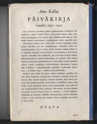 Päiväkirja vuosilta 1907–1915