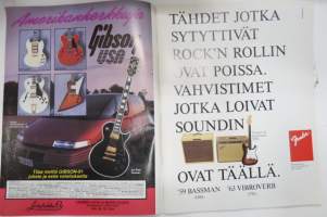 Soundi 1991 nr 7, Leevi &amp; the Leavings, Hoodoo Gurus, Stevie Wonder, Kuustonen, Alice Cooper, Fishbone, James, Farm.