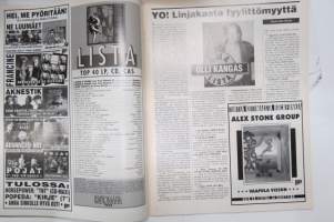 Soundi 1991 nr 10, Dire Straits, Guns N´Roses, Bruce Springsteen, Stone, Eva Dahlgren, Lynyrd Skynyrd, Poverty Stinks, Richie Sambora, Screaming Target.