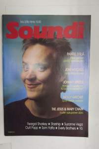 Soundi 1986 nr 2, Molly Hatchet, The Jesus &amp; Mary Chain, Feargal Sharkey, Starship, Suzanne Vega, Outi Popp, Sam Yaffa, Everly Brothers, Yö