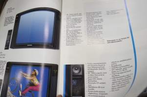 Grundig 1990 radio, TV, stereo -myyntiesite / sales brochure