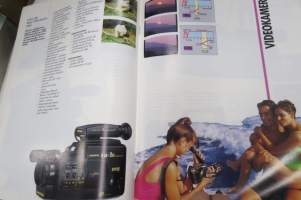 Grundig 1990 radio, TV, stereo -myyntiesite / sales brochure