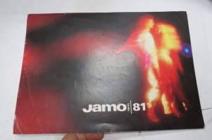 Jamo Hifi 1981 -myyntiesite / sales brochure