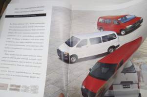 Toyota Hiace 1997 -myyntiesite / sales brochure