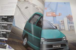 Toyota Hiace 1997 -myyntiesite / sales brochure