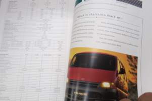 Toyota Hiace 1997 -myyntiesite / sales brochure