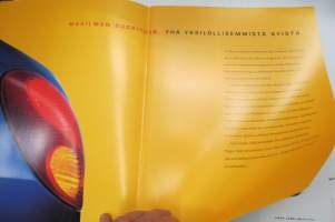 Toyota Corolla FX Liftback Sedan Wagon 1999 -myyntiesite / sales brochure