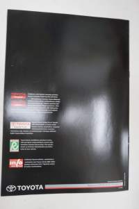 Toyota Hilux 1998 -myyntiesite / sales brochure