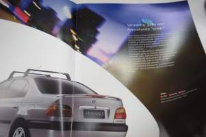Toyota Avensis lisävarusteet 2000 -myyntiesite / sales brochure