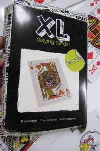 XL Playing Cards - suurikokoiset pelikortit