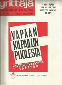 Yrittäjä 1966 nr 7  markkinatalouden kannattaja