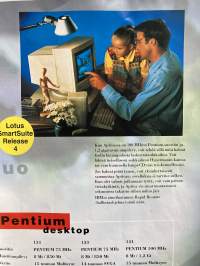IBM Aptiva -myyntiesite vuodelta 1995