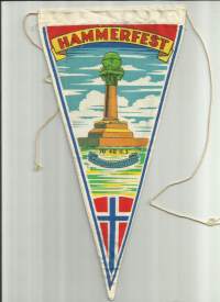 Hammerfest  - matkailuviiri  n  25 x 15 cm