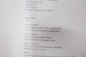 Pekka Jylhä 2007 Etelä-Karjan museo - Wäinö Aaltosen museo - Helsingin taidemuseo - La Criée centre d´art contemporain Rennes, näyttelykirja / art exhibition book