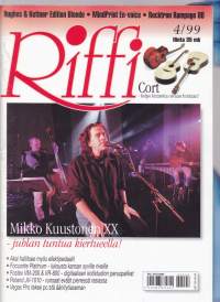 Riffi 1999 N:o 4. Musiikkitekniikan erikoislehti muusikoille ja musiikin harrastajille. Katso sisällysluettelo kuvista.