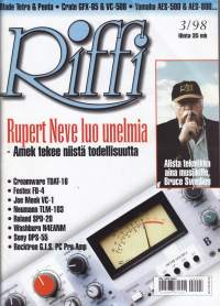 Riffi 1998 N:o 3. Musiikkitekniikan erikoislehti muusikoille ja musiikin harrastajille. Katso sisällysluettelo kuvista.
