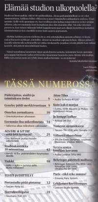 Riffi 1998 N:o 2 EXTRA. Musiikkitekniikan erikoislehti muusikoille ja musiikin harrastajille. Katso sisällysluettelo kuvista.