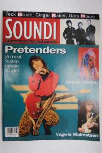 Soundi 1994 nr 6, Pretenders, George Clinton, Yngwie Malmsteen.