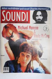 Soundi 1994 nr 9, Michael Monroe &amp; Andy McCoy, John Mellencamp, Oasis, Don Huonot, Helmet.
